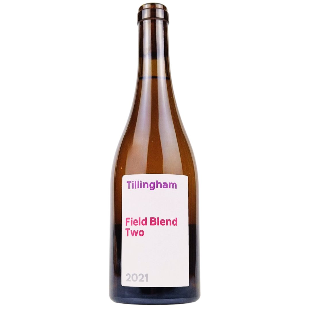 a bottle of Tillingham, Field Blend Two 2021 english natural white wine