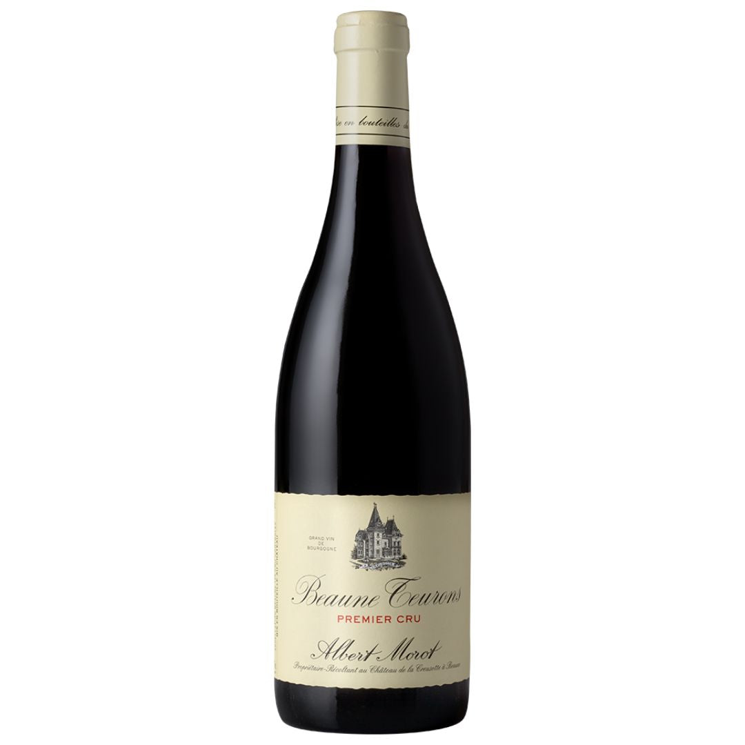 a bottle of Domaine Albert Morot, Beaune1er Cru Marconnets 2019 red wine