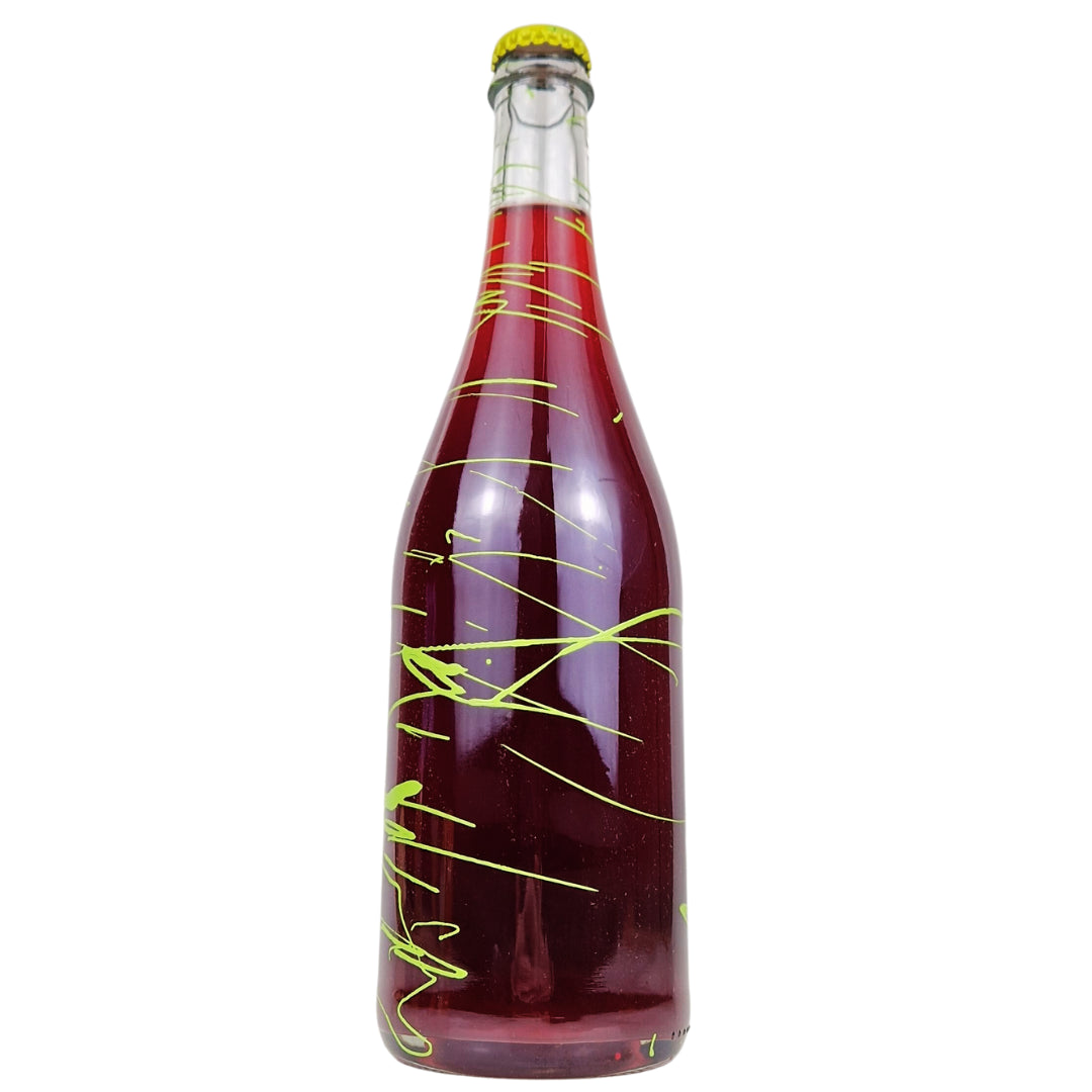 a bottle of ABRACADABRA, Aqueux 2021 natural red wine