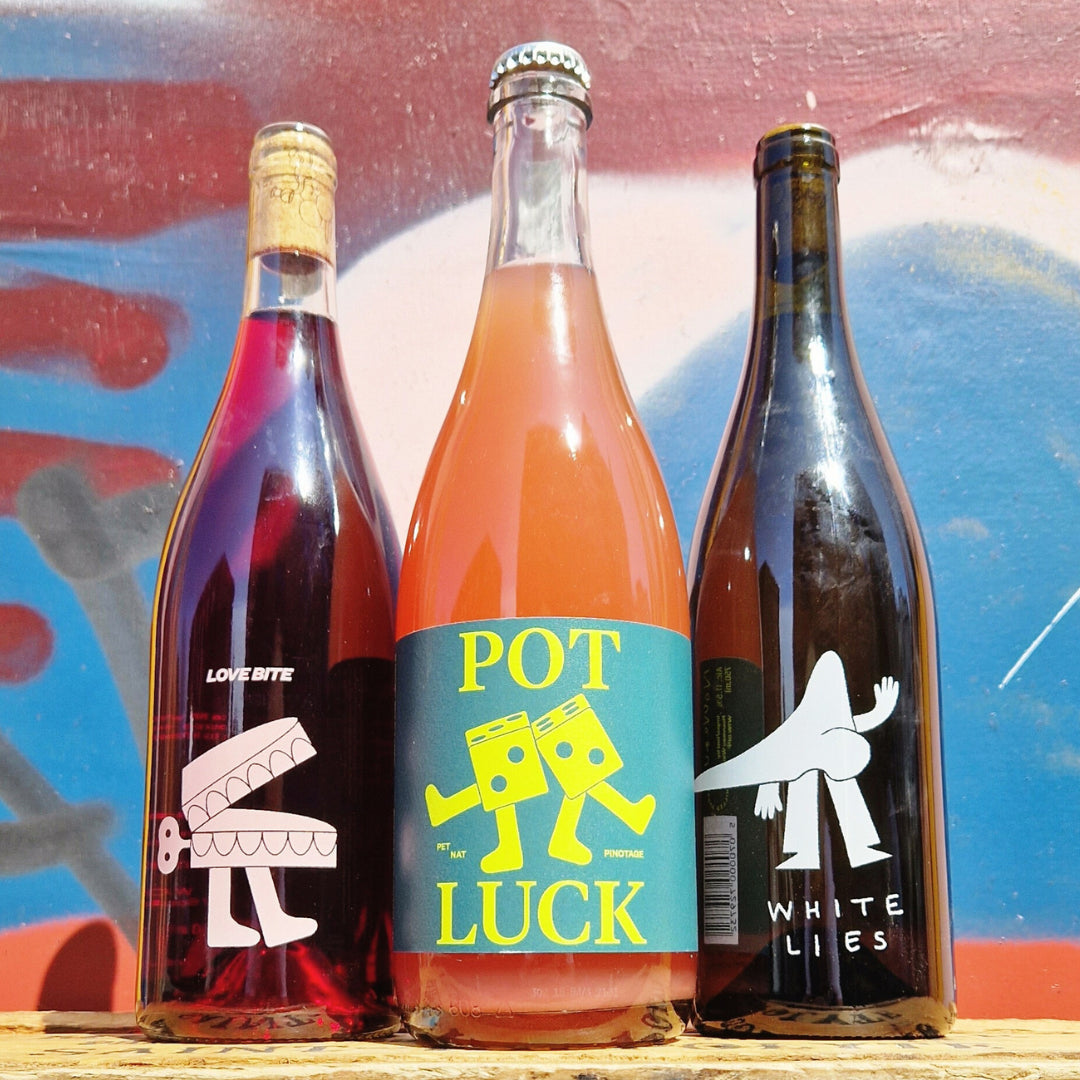 New Theory natural wines 3 bottles