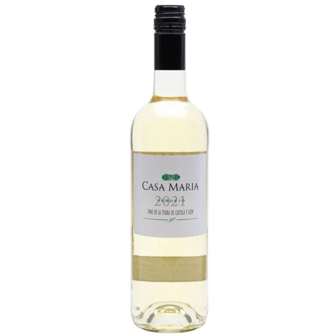 a bottle of Casa Maria Verdejo Blanco 2022 white wine