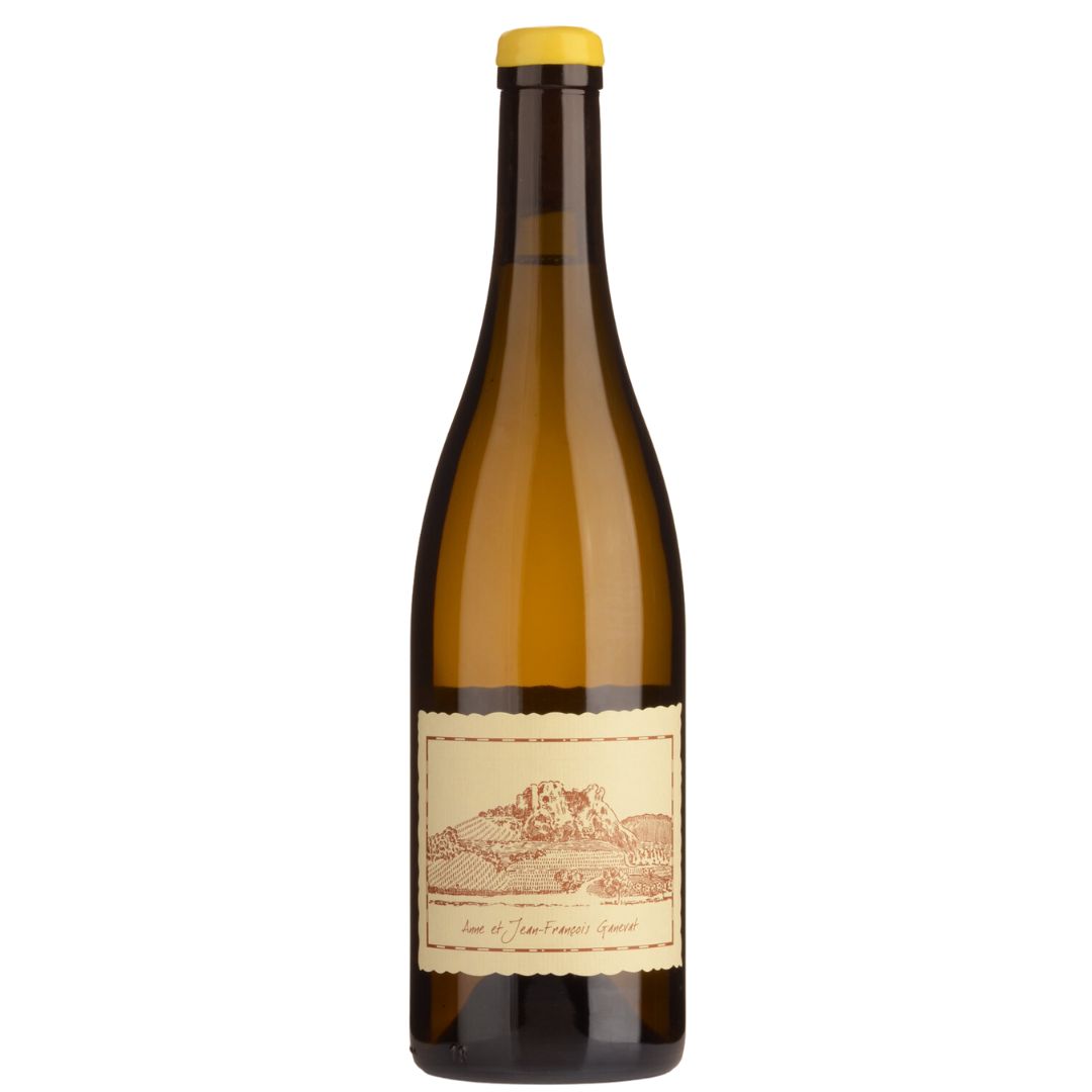 a bottle of Anne & Jean-Francois Ganevat, Chardonnay Les Cedres 2019 natural white wine