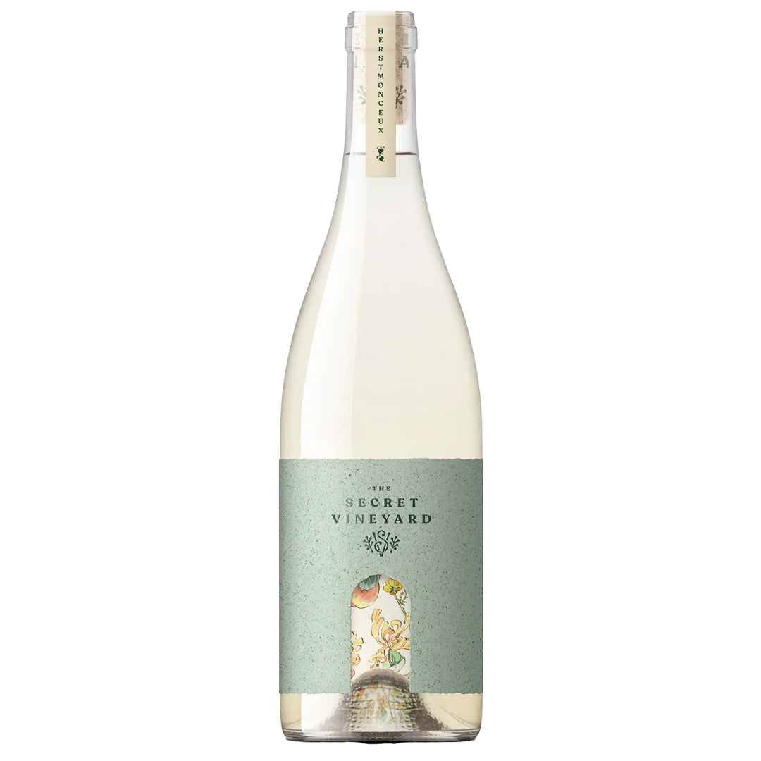 a bottle of The Secret Vineyard, Chardonnay 2022 english white wine