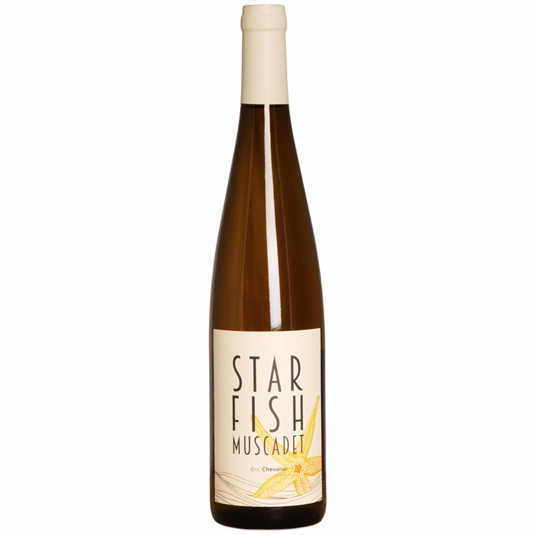 a bottle of Eric Chevalier, Star Fish 2020 natural white wine