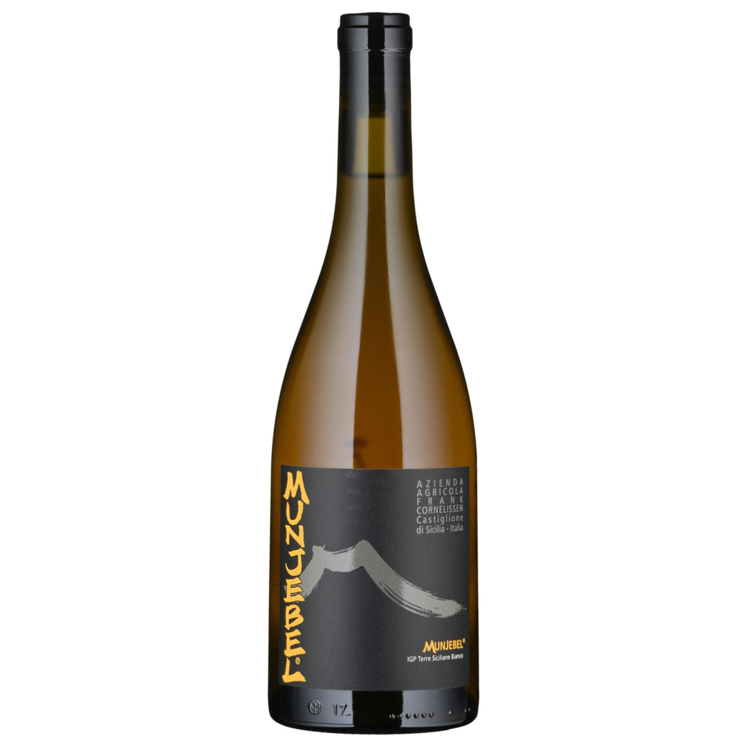 a bottle of Frank Cornelissen, Munjebel Bianco 2020 natural white wine