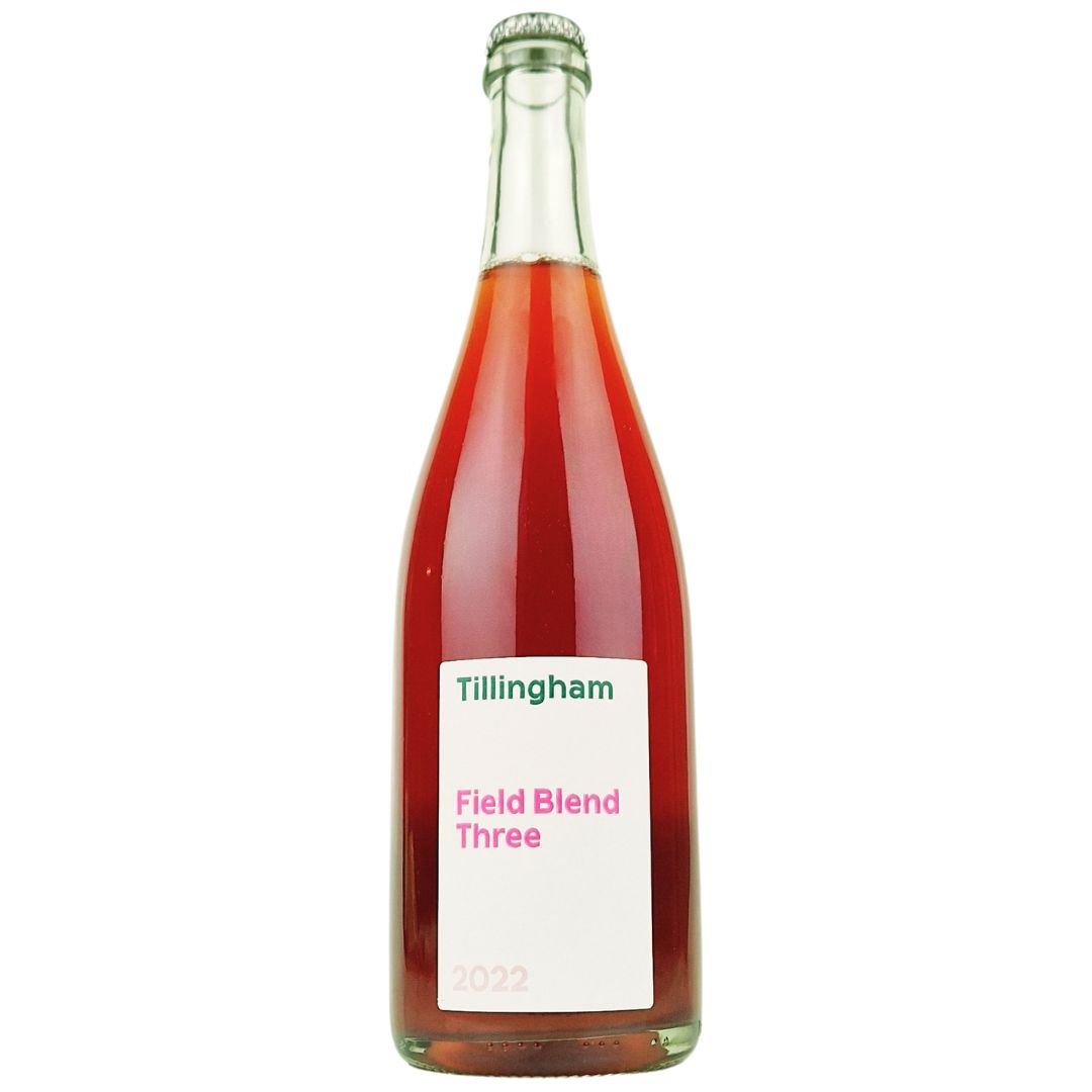 a bottle of Tillingham, Field Blend Three 2022 english natural sparkling wine