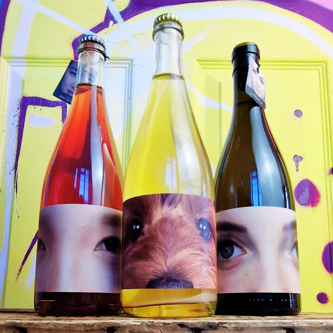 3 bottles of Renegade Urban Winery organic wines
