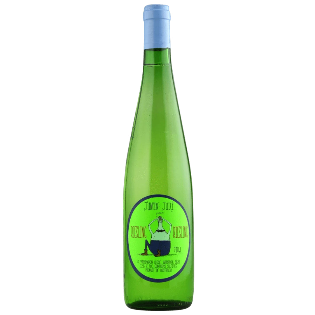 a bottle of Patrick Sullivan, Jumpin Juice 'Riesling' 2021 natural white wine