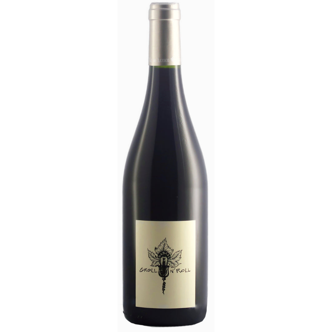 a bottle of Les Vignes de Babass, Groll ‘n’ Roll 2022 natural red wine