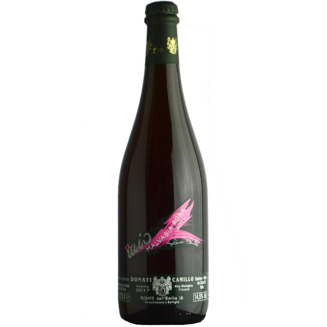 a bottle of Camillo Donati, Malvasia Rosa 2022 sparkling wine