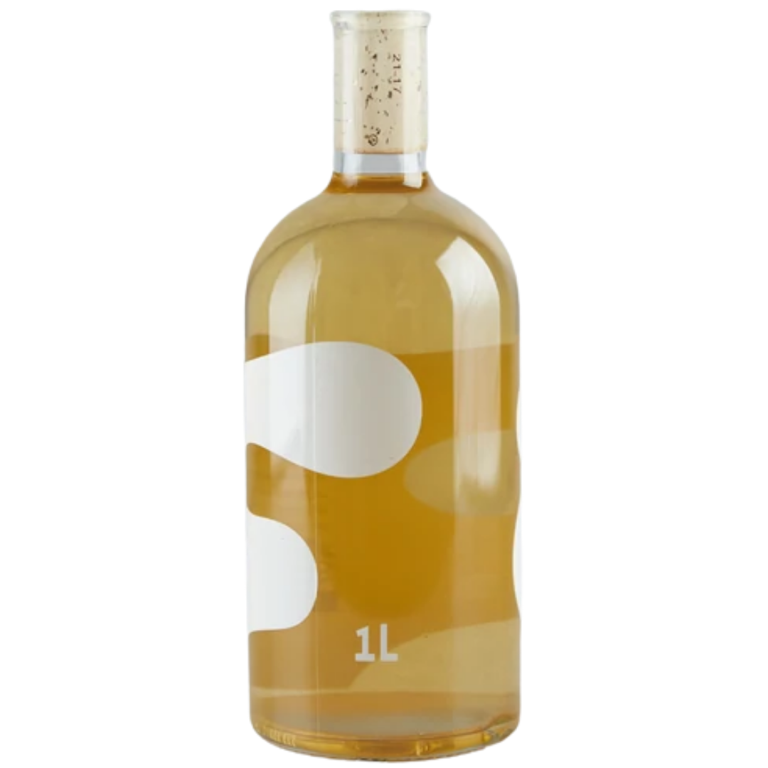 A bottle of Chateau Lafitte 1 Liter natural white wine