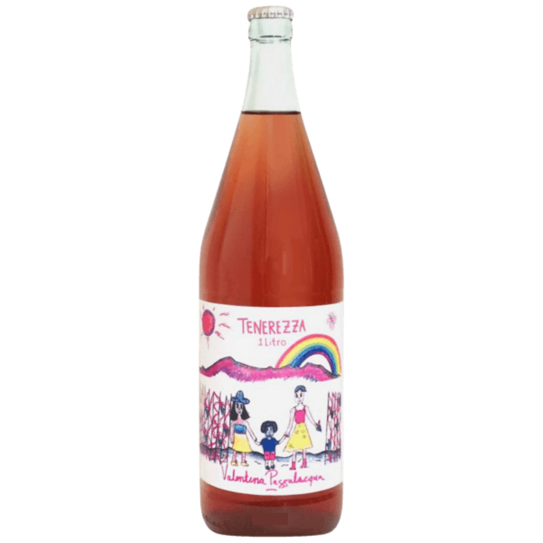 a bottle of Valentina Passalacqua, Tenerezza 2020 natural rose wine