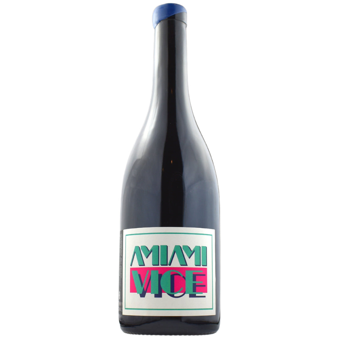 a bottle of Domaine AMI Amiami Vice 2020 natural red wine