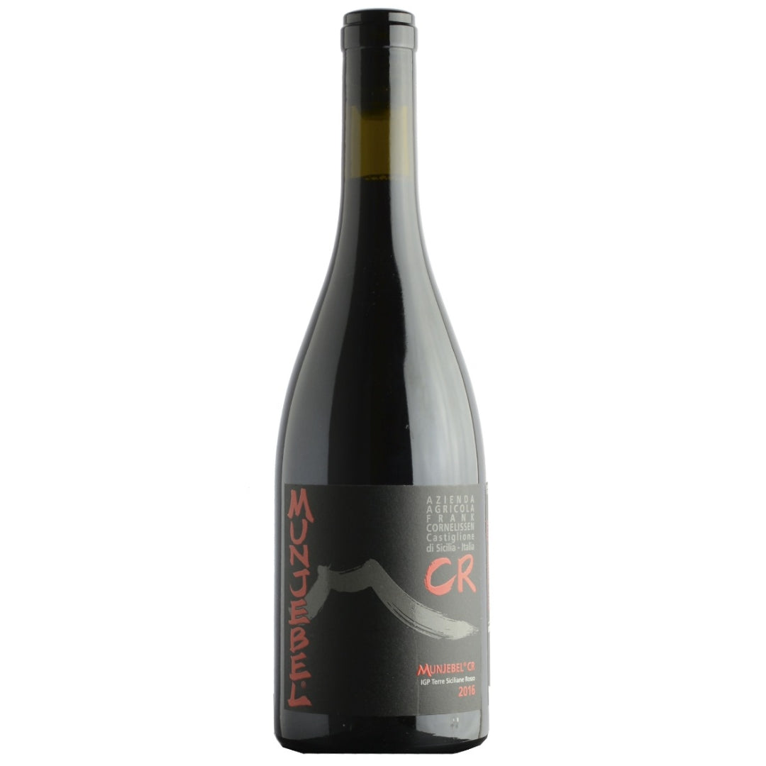 a bottle of Frank Cornelissen, Munjebel Rosso CR 2018 red wine