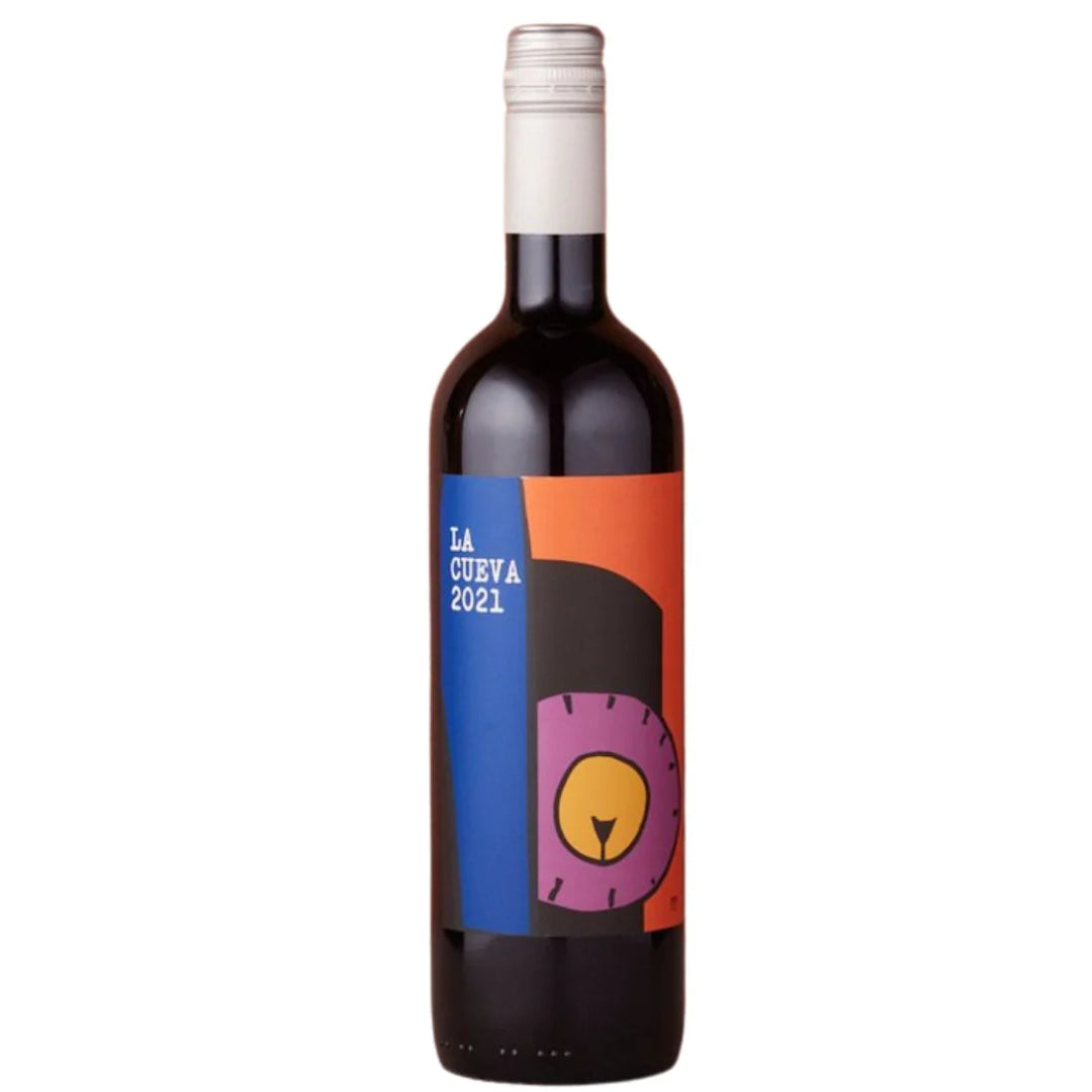 a bottle of Vinos Inacayal, La Cueva Pais Blend 2022 red wine